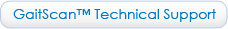 GaitScan™ Technical Support
